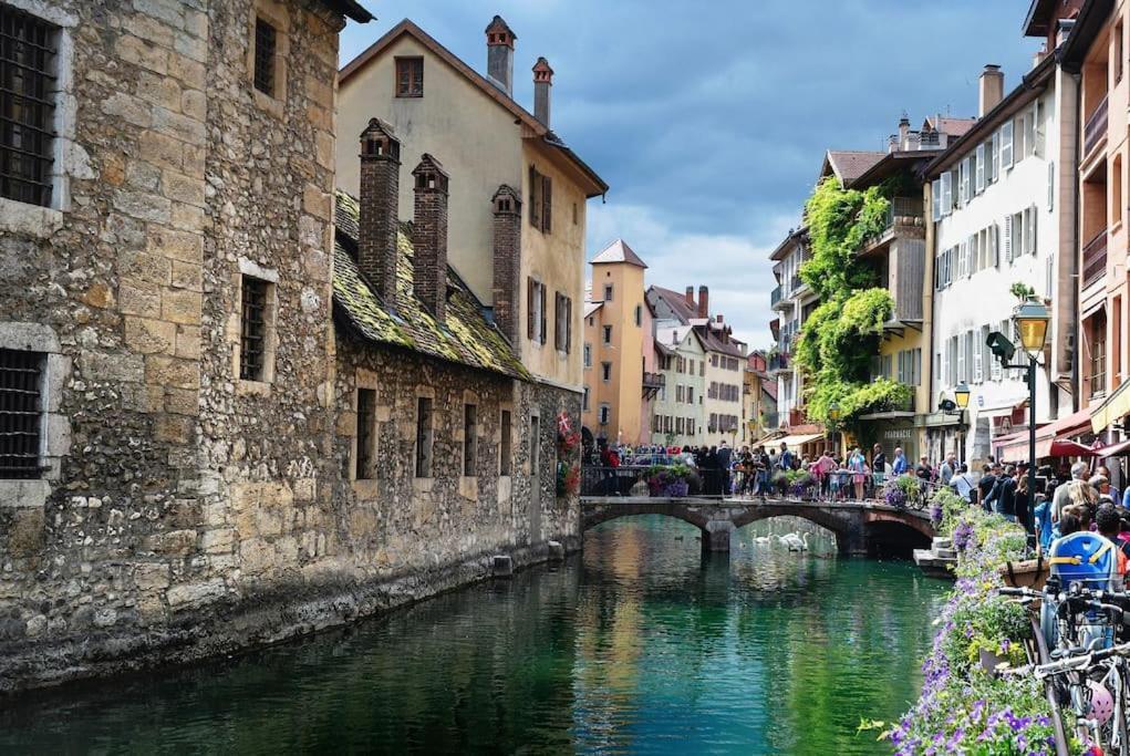 Apartamento Le Pura Vida, Hyper Centre Terrasse + Parking Annecy Exterior foto