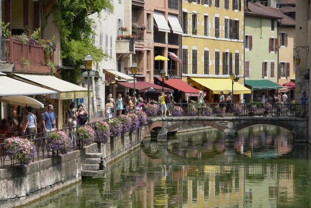Apartamento Le Pura Vida, Hyper Centre Terrasse + Parking Annecy Exterior foto